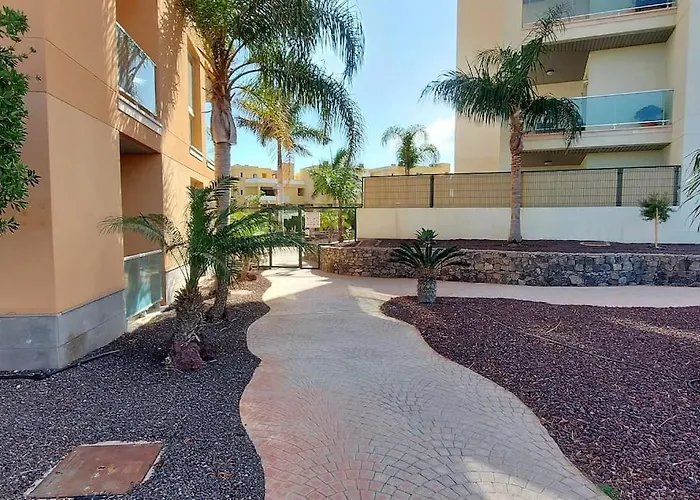 Ocean View -air Condition, Parking- Golf Del Sur דירה *