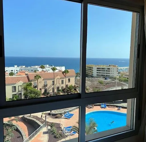Ocean View -air Condition, Parking- Golf Del Sur דירה סן מיגל דה אבונה