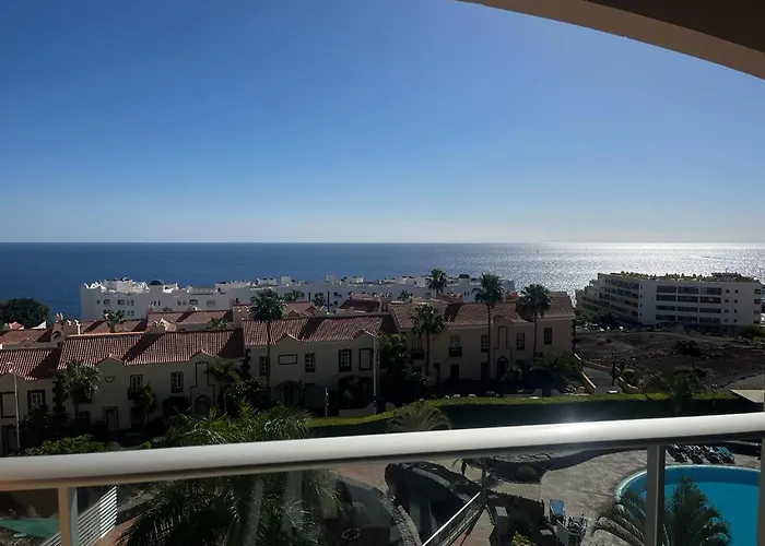 Ocean View -air Condition, Parking- Golf Del Sur דירה סן מיגל דה אבונה